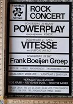 Vintage flyer T speelhuis Helmond Vitesse Rock concert, Ophalen of Verzenden, Zo goed als nieuw, Foto of Kaart