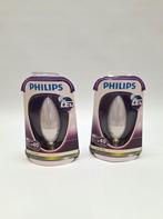 Twee Philips lampen E14, 2700K Nieuw, 30 tot 60 watt, Led-lamp, E14 (klein), Nieuw