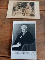 Twee foto kaarten Koninklijk huis stil verzet 1943, Verzamelen, Militaria | Tweede Wereldoorlog, Ophalen of Verzenden, Nederland