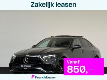 Mercedes-Benz C-klasse 300 e AMG C63 Pano Memory Sfeer 360 beschikbaar voor biedingen