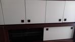 Vintage wandkast., Ophalen of Verzenden, 25 tot 50 cm, 200 cm of meer