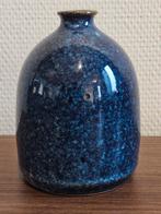 Vintage design keramiek vaas artisan glazuur gesigneerd, Ophalen of Verzenden