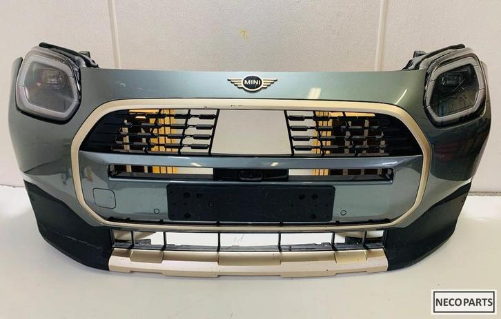 MINI COUNTRYMAN U25 VOORKOP BUMPER LED FRONT KOELER SCHERM, Auto-onderdelen, Carrosserie en Plaatwerk, Bumper, Mini, Gebruikt