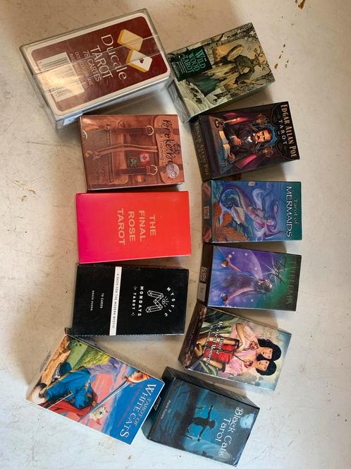 Tarot Kaarten - Diverse Decks, Boeken, Esoterie en Spiritualiteit, Zo goed als nieuw, Overige typen, Tarot of Kaarten leggen, Ophalen