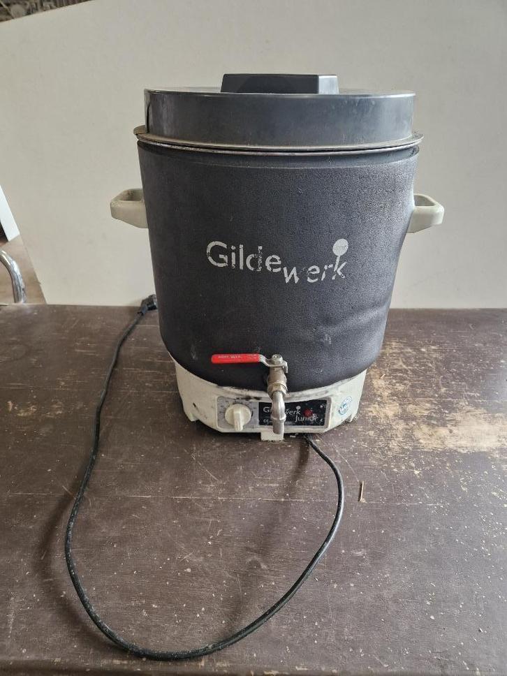 Gildewerk Junior smeltketel gietketel rvs, Hobby en Vrije tijd, Knutselen, Gebruikt, Materiaal, Ophalen of Verzenden