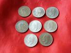 Spanje - 8x 1 peseta 1966/1975/1980 mooie kwaliteit (5909, Postzegels en Munten, Munten | Europa | Niet-Euromunten, Ophalen of Verzenden