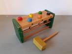 Vintage houten hamerbank, Ophalen of Verzenden, Gebruikt, Overige typen