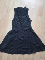 zwarte glitter jurk, maat 122/128, Kinderen en Baby's, Kinderkleding | Maat 122, Ophalen of Verzenden, Zo goed als nieuw, Meisje