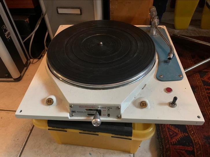 3x Russco spotmaster studio pro platenspelers, Audio, Tv en Foto, Platenspelers, Overige merken, Ophalen of Verzenden