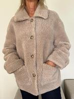 Studio AR fake fur jas, Maat 38/40 (M), Beige, Studio AR, Ophalen of Verzenden