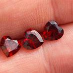 4 stuks Rode Spinel 3.58 karaat in totaal - Edelstenen, Ophalen of Verzenden, Nieuw