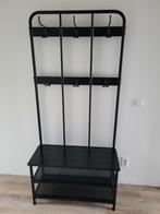 IKEA PINNIG Kapstok met Schoenenrek en bank, Ophalen, Zo goed als nieuw, Metaal, Staande kapstok