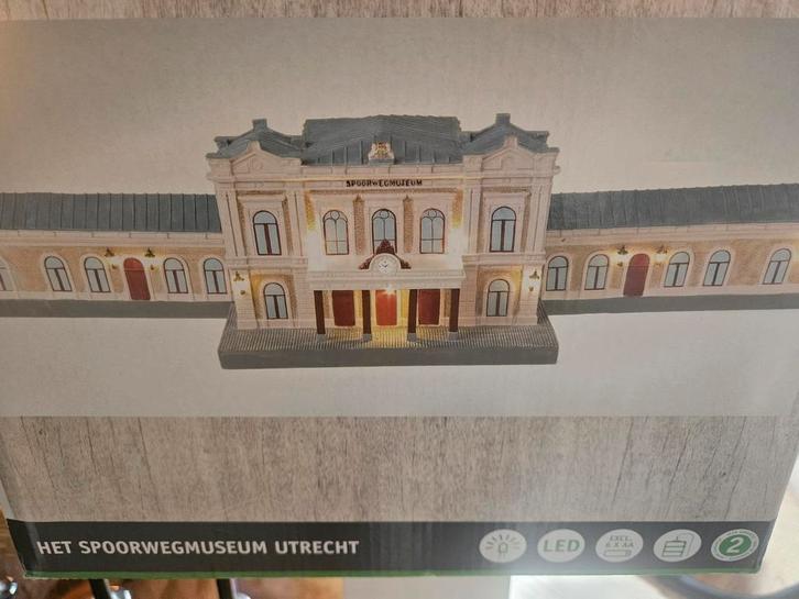 Spoorwegmuseum Kerstdorp kerst typisch Hollands, Verzamelen, Spoorwegen en Tramwegen, Nieuw, Trein, Overige typen, Ophalen