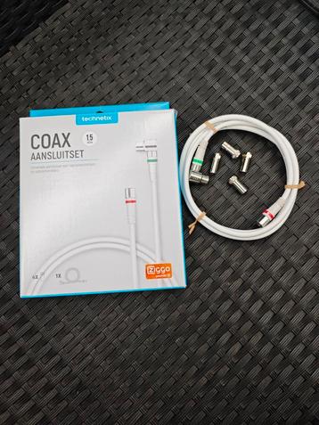 COAX kabel aansluitset Ziggo beschikbaar voor biedingen