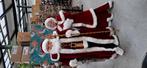 Kerstman en kerstvrouw poppen 1,85 meter hoog, Ophalen, Zo goed als nieuw