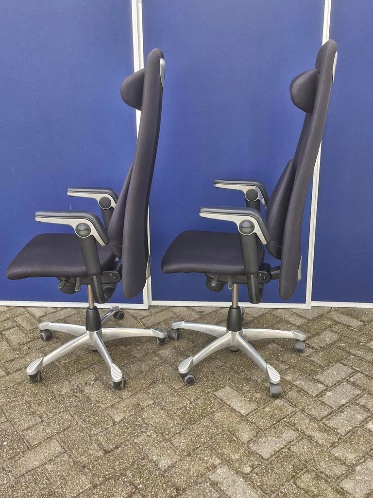 Hag H09 classic directie bureaustoel / 24 uurs bureaustoel, Gebruikt, Zwart, Ophalen of Verzenden, Industriestraat 5