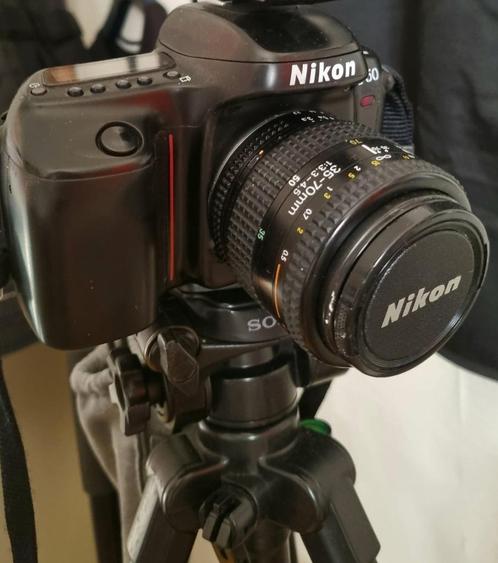 Nikon F50 Analoge camera met 35-70 mm lens, Audio, Tv en Foto, Fotocamera's Analoog, Gebruikt, Spiegelreflex, Nikon, Ophalen
