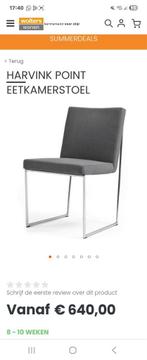 Dutch design - Harvink stoelen, Huis en Inrichting, Ophalen of Verzenden, Gebruikt