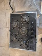 Gasfornuis, gas op glas, Scholtens, 5 pits, Witgoed en Apparatuur, Kookplaten, Ophalen, Inbouw, Gas, 5 kookzones of meer