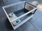 Ferplast Caviakooi Arena 80 –  houten verblijf – 82x52x45 cm, Minder dan 60 cm, Kooi, Gebruikt, Ophalen of Verzenden