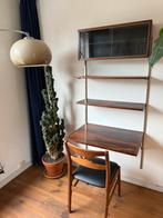 Pastoe Wandsysteem Met Bureau in Palissander 1960S, Ophalen, Zo goed als nieuw, 25 tot 50 cm, 150 tot 200 cm