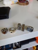 Vijf nieuwe Heren Ringen ringmaten 21/22mm, Overige materialen, 20 of groter, Heer, Nieuw