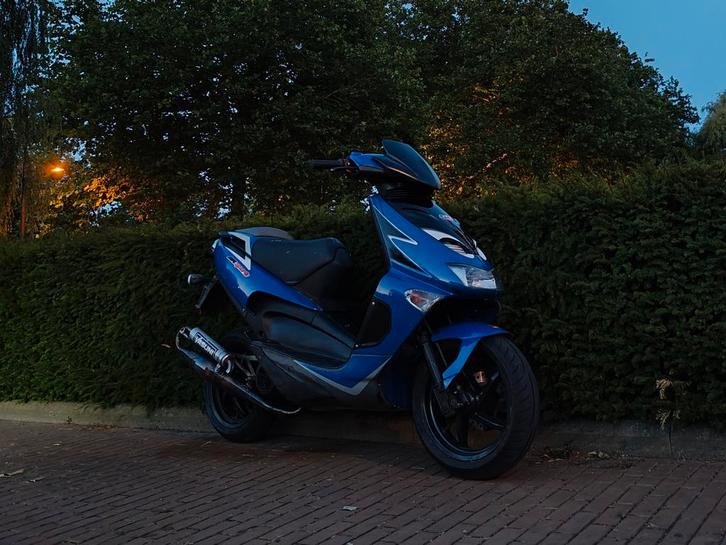 Snelle Aprilia SR50 Stage 6 MK2 Yasuni C16, Fietsen en Brommers, Scooters | Aprilia, Gebruikt, SR 50, Maximaal 45 km/u, Tweetakt