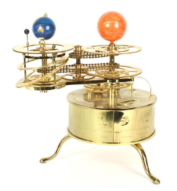 Planetarium - Bouw uw eigen Zon-aarde-maanstelsel, Hobby en Vrije tijd, Modelbouw | Overige, Zo goed als nieuw, 1:144 of kleiner