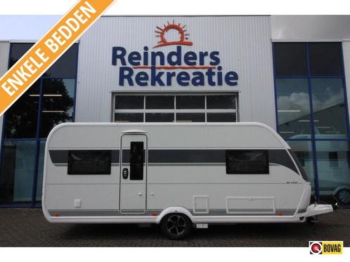 Hobby De Luxe 540 UL Mover, Etuifluifel,, Caravans en Kamperen, Caravans, Bedrijf, tot en met 4, 1250 - 1500 kg, Rondzit, Hobby