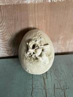 Groot uitgeblazen versierd bewerkt ei. Gesigneerd 1998., Ophalen, Gebruikt