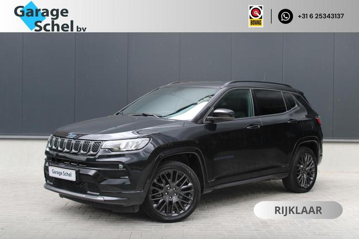 Jeep Compass 4xe 240 Plug-in Hybrid Electric S - Stoelkoelin, Auto's, Jeep, Bedrijf, Te koop, Compass, 360° camera, 4x4, ABS, Adaptive Cruise Control