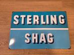 Emaille bord Sterling Shag, Ophalen of Verzenden
