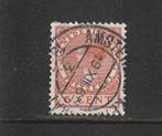 kortebalkstempel AMSTERDAM-KERKSTRAAT 3 op nvph 178, Ophalen of Verzenden, T/m 1940, Gestempeld