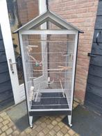 Mooie binnen voliere, Ophalen of Verzenden, Zo goed als nieuw, Aluminium, Volière