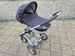 Mutsy 4Rider Joey zwart/zilver, Maxi-Cosi en campingbedje, Ophalen, Gebruikt, Luchtbanden, Combiwagen