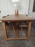 Eikenhouten eettafel, Huis en Inrichting, Tafels | Eettafels, Ophalen, Eikenhout, 200 cm of meer, 50 tot 100 cm