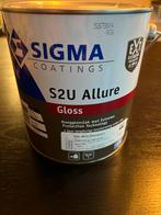 Sigma allure gloss 2.5 Liter RAL 9010, Doe-het-zelf en Verbouw, Verf, Beits en Lak, Ophalen of Verzenden