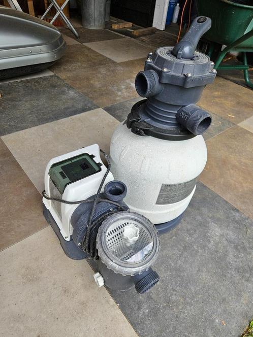 Volledig Intex zoutwater zwembad, Tuin en Terras, Zwembad-toebehoren, Gebruikt, Overige typen, Ophalen