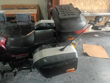 Krauser K2 kofferset met topkoffer compleet beschikbaar voor biedingen
