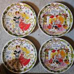 Ontbijtborden kerst Blond Amsterdam, Huis en Inrichting, Keuken | Servies, Ophalen, Blond Amsterdam, Nieuw, Bord(en)