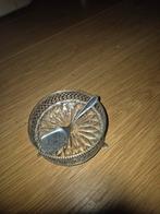 Suikerschaaltje met lepel vele merken en tekens, Antiek en Kunst, Ophalen of Verzenden