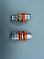 2X Uponor S-press (verloop)koppeling MLC 16-20 + 20-20 mm, Ophalen of Verzenden, Nieuw, Overige typen