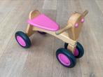 Van Dijk Toys - houten loopfiets - roze, Zo goed als nieuw, Loopfiets, Ophalen