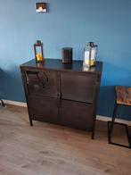 Kastje, 90x90x40 cm, Ophalen, 50 tot 100 cm, Glas, Industrieel