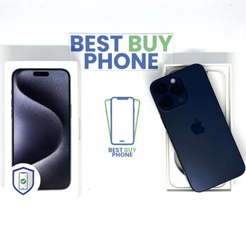 iPhone 15 Pro Max 256GB blauw /kras vrij /85% batt /garantie beschikbaar voor biedingen