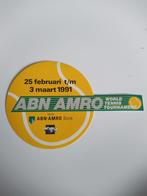 Oude sticker.  ABN AMRO world tennis tournament 1991.  AHOY., Ophalen of Verzenden, Zo goed als nieuw