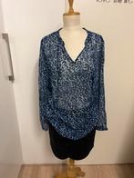 Blouse dierenprint / 40, Ophalen of Verzenden, Zo goed als nieuw, Maat 38/40 (M), Blauw