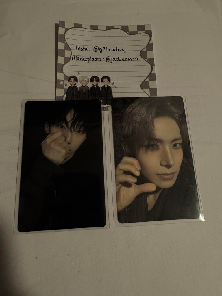 Enhypen Sunoo Heeseung weverse pob, Ophalen of Verzenden, Zo goed als nieuw, Foto of Kaart