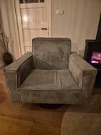 Comfortabele fauteuil met corduroy bekleding, Ophalen, Gebruikt, 100 tot 125 cm, 100 tot 125 cm