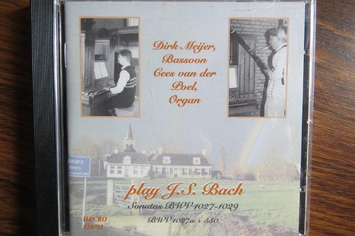 Cd orgel en hobo: Cees van der Poel, Jacobijner Leeuwarden, Cd's en Dvd's, Cd's | Klassiek, Zo goed als nieuw, Kamermuziek, Classicisme